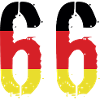 Maillot 66 Numéro Allemagne