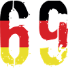 69 Number Germany Jersey