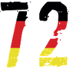72 Number Germany Jersey