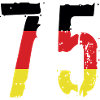Maillot 75 Numéro Allemagne