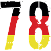 78 Number Germany Jersey