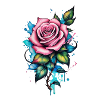 Tatouage Rose