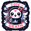 Sweet Death with Wings and Flowers