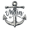 Anker Muttermotiv Nautischer Stil