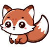 Fluffy Delight: Chibi Fox Charm