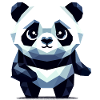 Panda polygonal