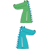 Crocodiles double