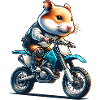 Hamster Enduro Moto Motocross Cool