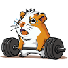 Deadlift Muscular Guinea Pig