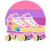 Retro-Rollschuhe Rollerblader