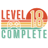 Level 18 Complete Birthday