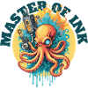 Octopus Master of Ink