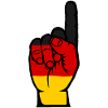 Drapeau allemand numéro 1