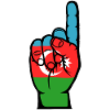 Aserbaidschan Flagge Nummer 1