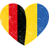 Deutschland Ukraine Herz
