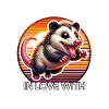 Girl Loves Opossum