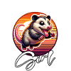 Fille opossum