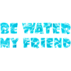Be Water my Friend