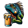 Bière d’iguane
