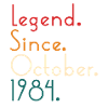Legend Since October 1984