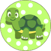 Cute Tortoise – Soft Animal Illustration Tee