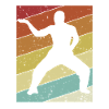 Retro Capoeirista Ginga Tanzprofi
