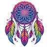 Attrape-rêves amérindien