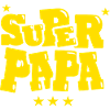 Superdad Super Dad Embroidered Lettering