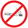 No smoking!