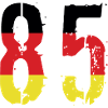 85 Number Germany Jersey