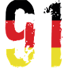 91 Number Germany Jersey