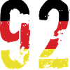 Maillot 92 Numéro Allemagne