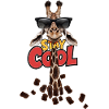 Bleib cool Giraffe
