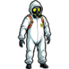 Hazmat Suit Biohazard Man