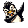 Penguin Dab Dabbing Cool