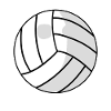 Volleyball Ball Motif
