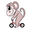 Vélo de singe