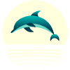 Delfin i springet