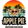 Apfelkuchen am Strand