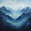 Poster Canvas Mountain 7