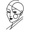 Black Geometric Human