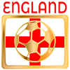 ENGLAND PLAYING SOCCER FOOTBALL