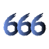 666 Satan Symbol - Devil - Evil
