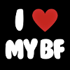i love my bf