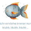 Sød fisk - blubb, blubb, blubb
