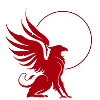 Griffon Rouge en Cercle