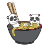 Kawaii Japan Panda Ramen