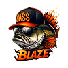 Gestreifter Barsch blaze