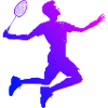 Squash Federball Badmintonspieler Badminton