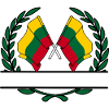 Flags Lithuania laurel wreath banner